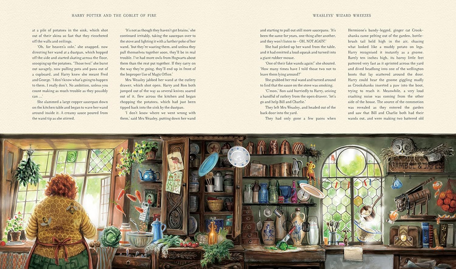  کتاب اورجینال و تصویرسازی شده هری پاتر و جام آتش 