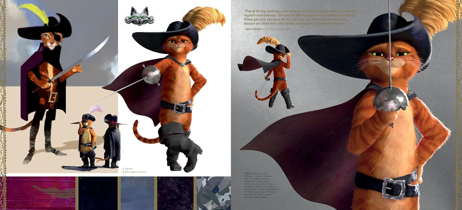  The Art of DreamWorks Puss in Boots 