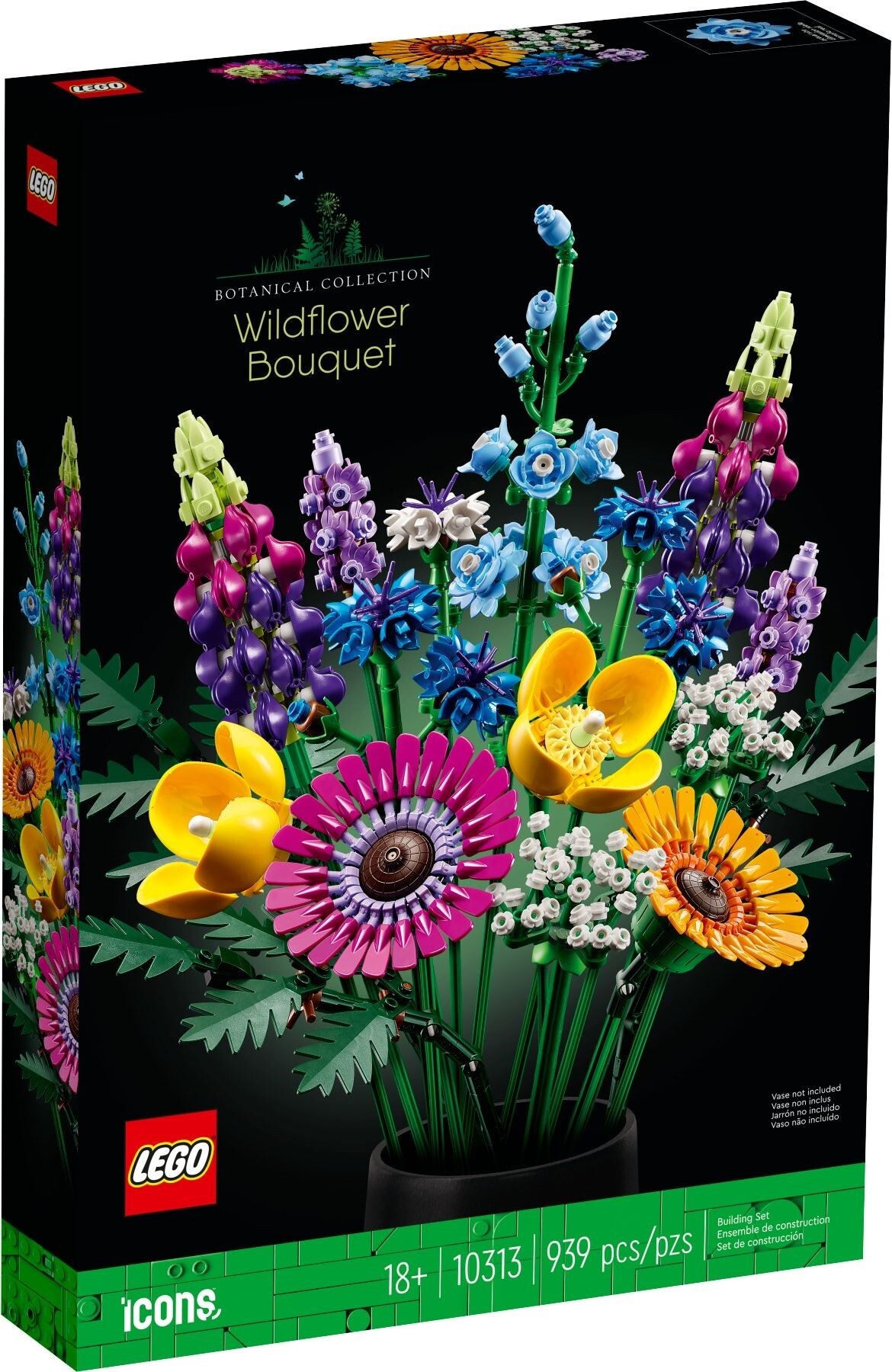 دسته گل لگو مدل Wildflower Bouquet کد 10313 