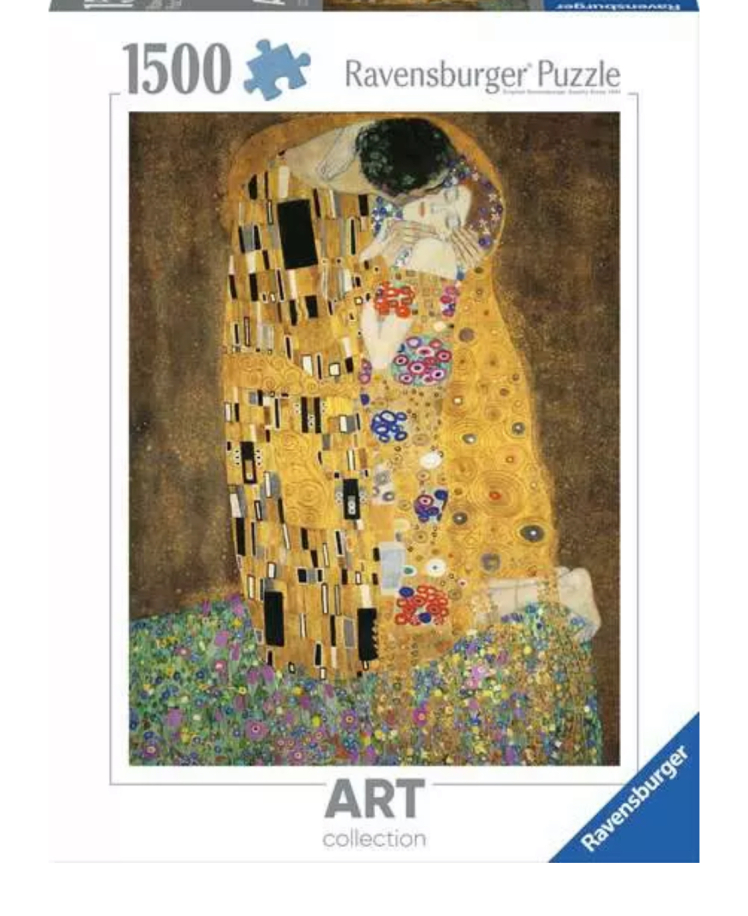 پازل ۱۵۰۰ تکه راونزبرگر طرح نقاشی بوسه | آرتبوک ایران