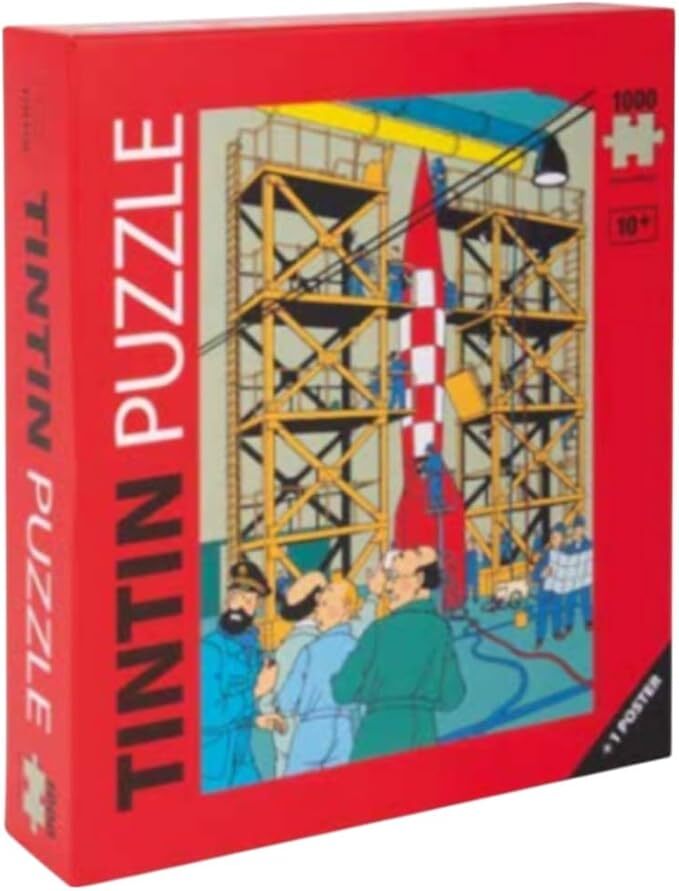 پازل 1000 تکه تن تن مدل راکت 