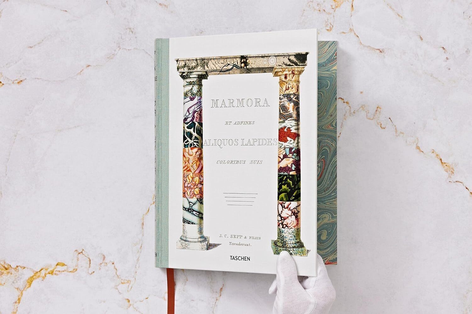  کتاب تاشن Jan Christiaan Sepp. The Book of Marble 