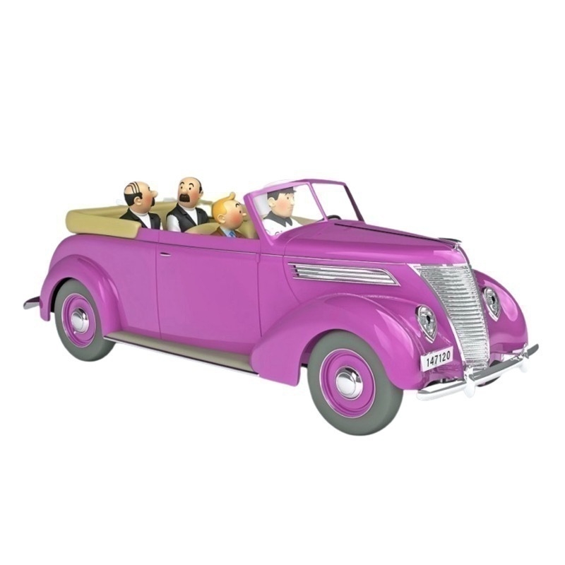  29965 ماشین تن تن the thompsons pink v8 