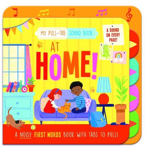کتاب PULL-TAB SOUND BOOK - AT HOME