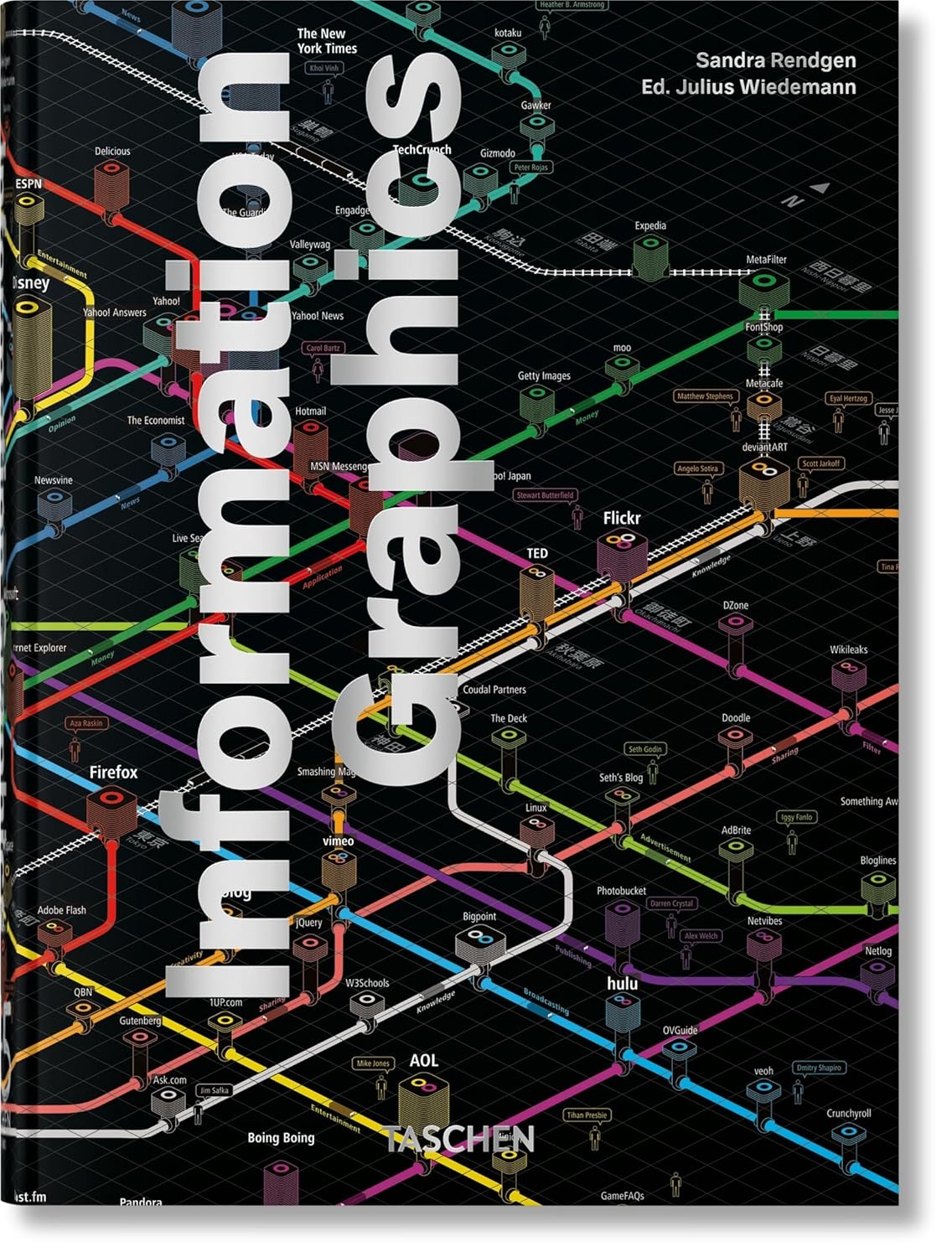  کتاب Information Graphics انتشارات تاشن 