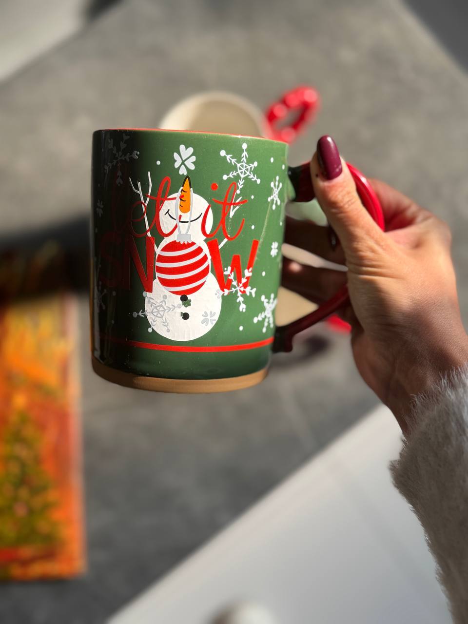  ماگ کریسمسی ادم برفی 