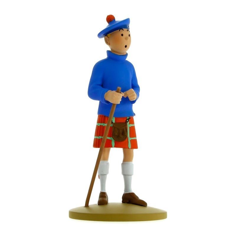 فیگور تن تن مدل Tintin in a kilt