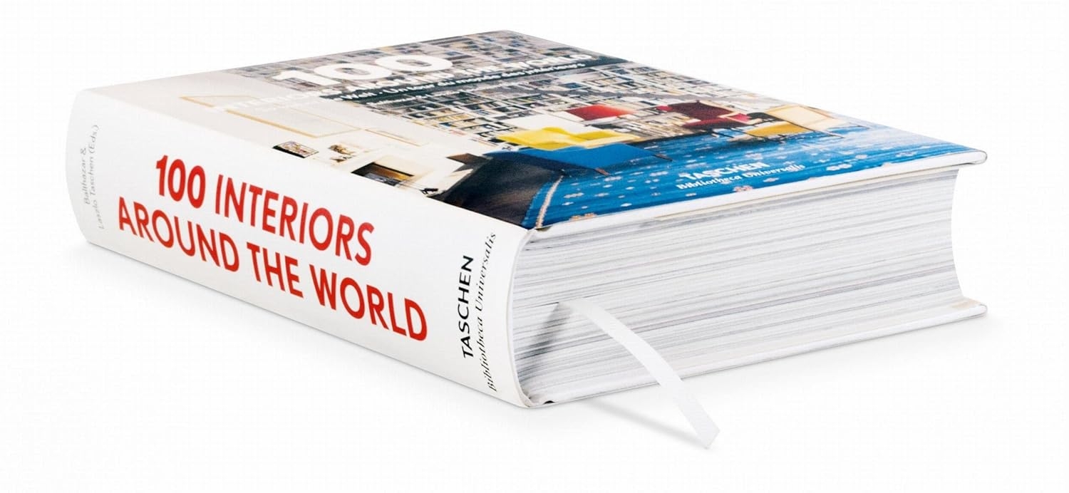  کتاب تاشن 100 Interiors Around the World 