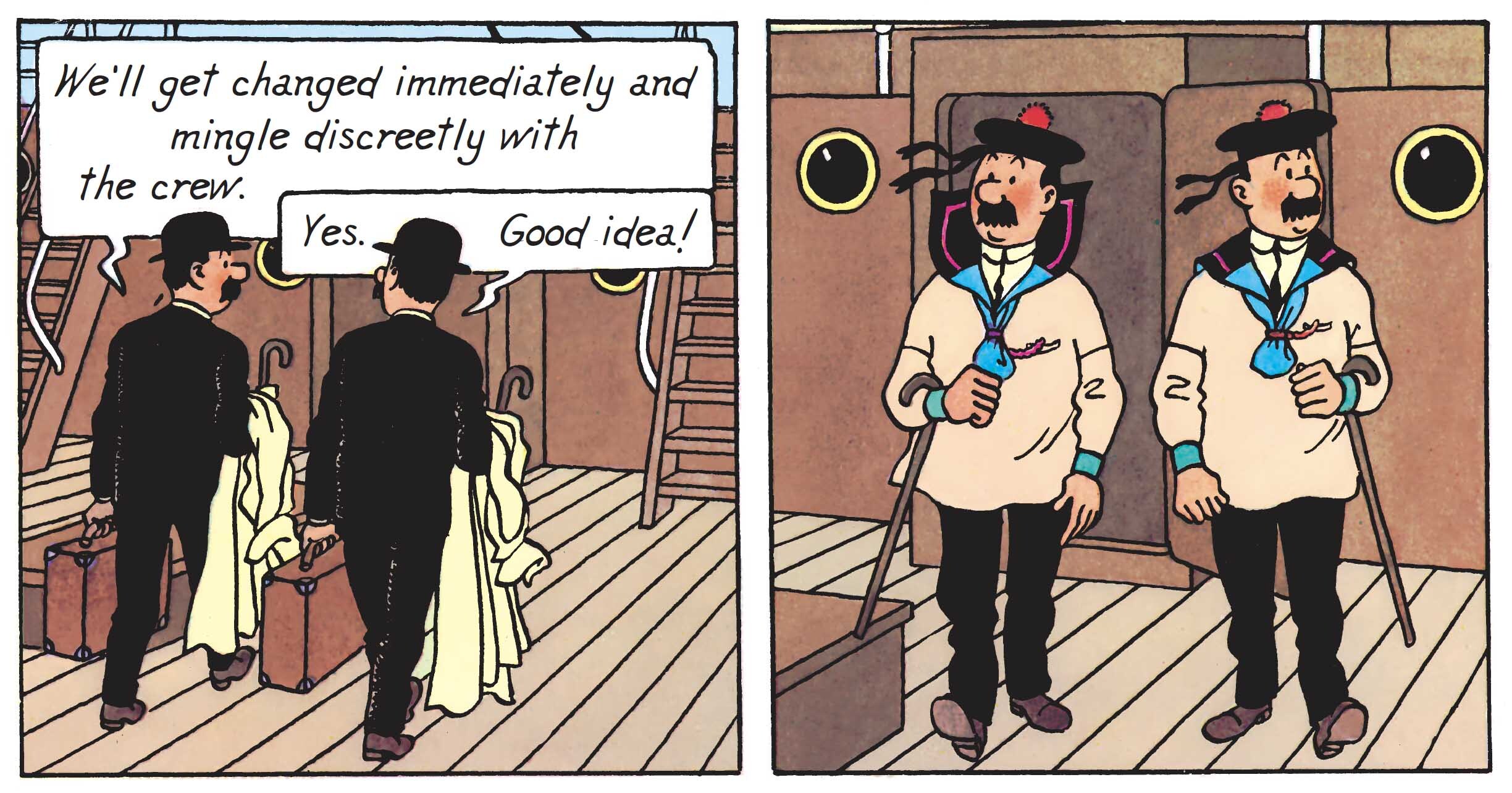 فیگور اورجینال تن تن مدل دوپون ملوان