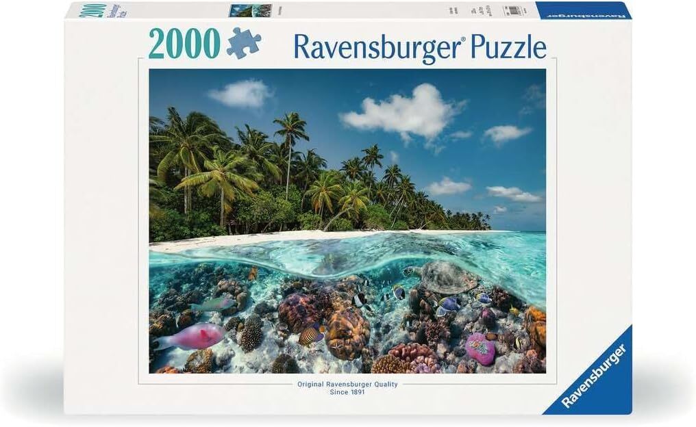 پازل 2000 تکه رونزبرگر طرح A Dive in The Maldives