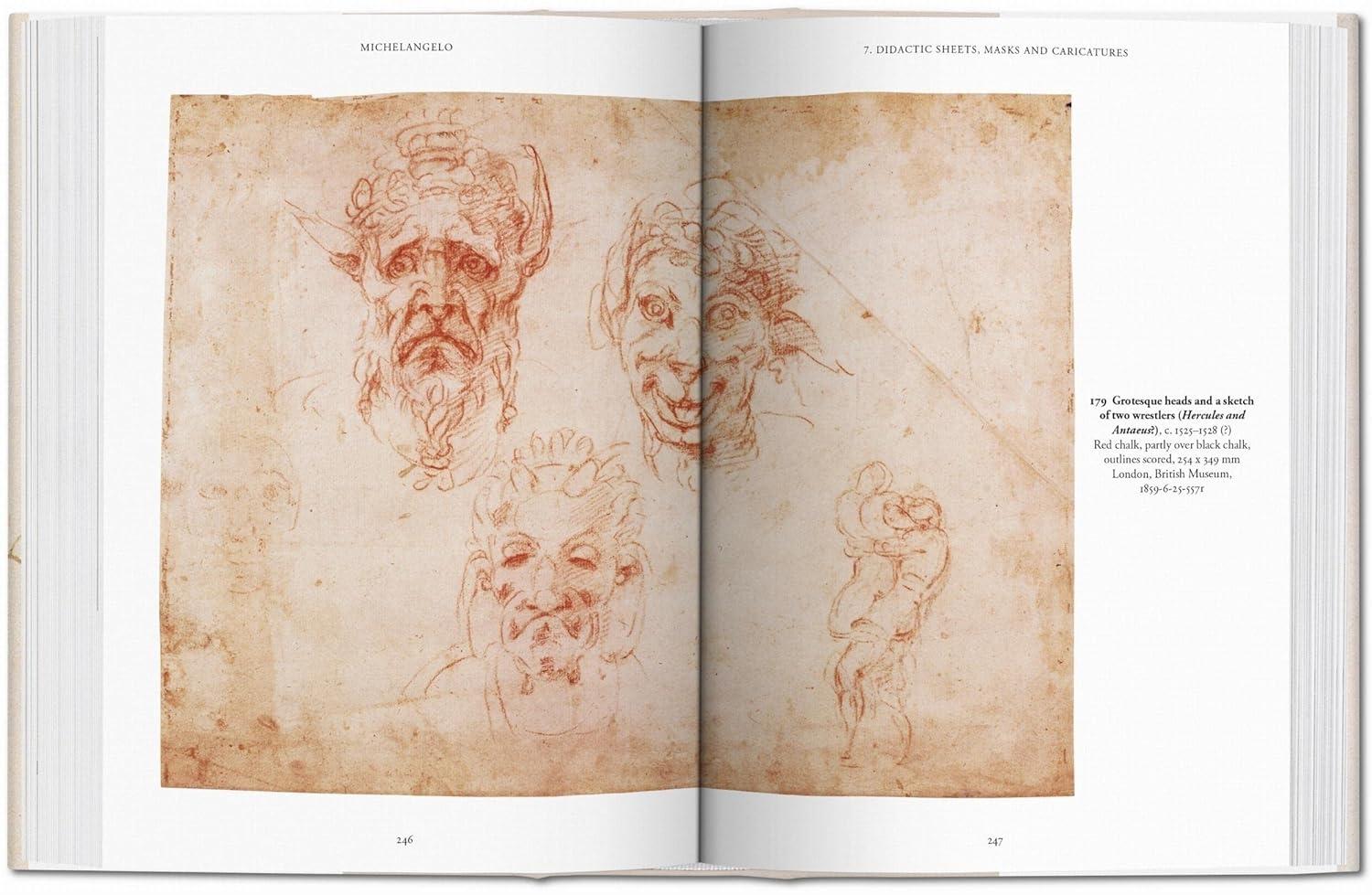  کتاب تاشن Michelangelo. The Graphic Work 
