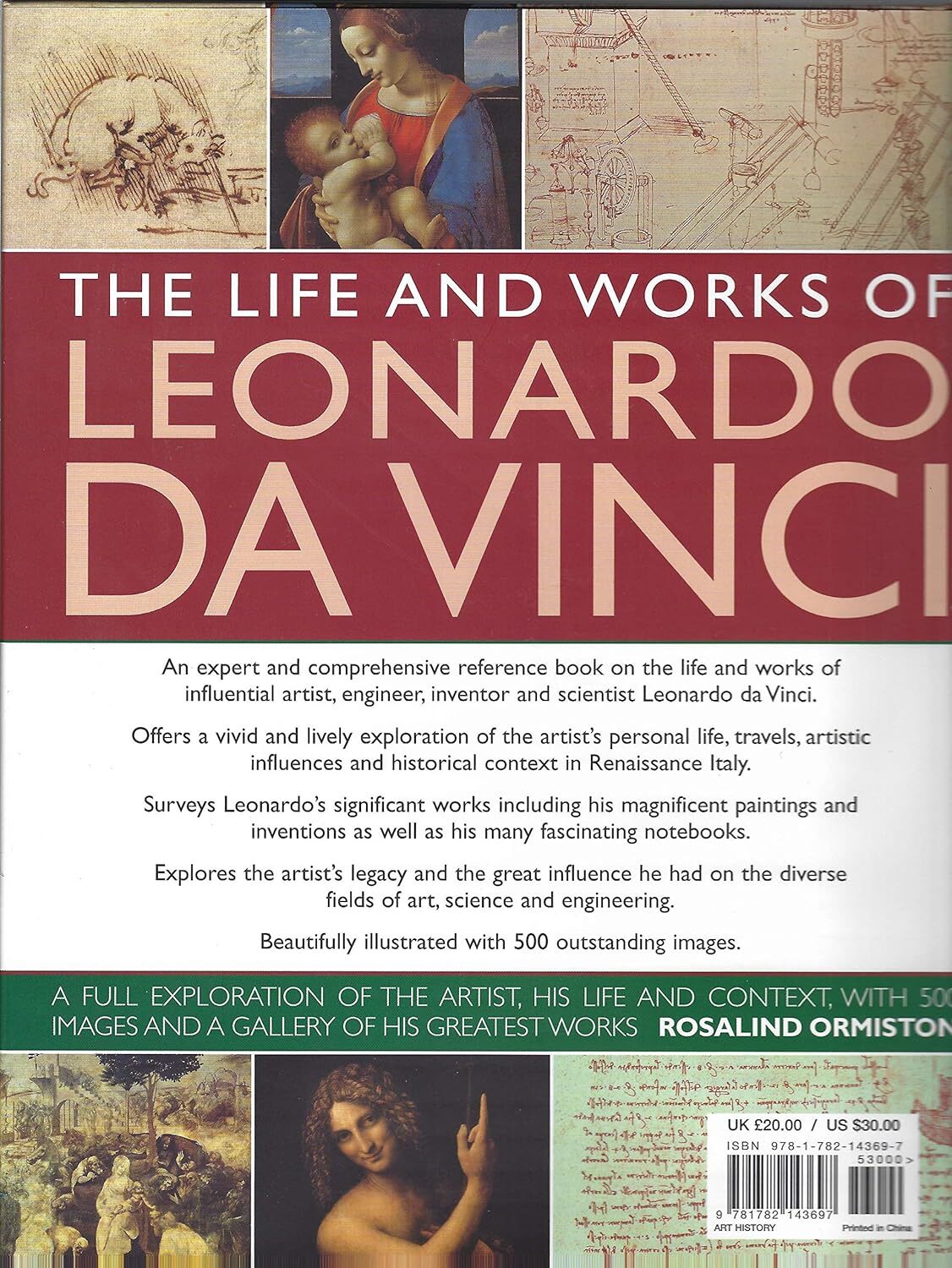  The Life and Works of Leonardo Da Vinci 