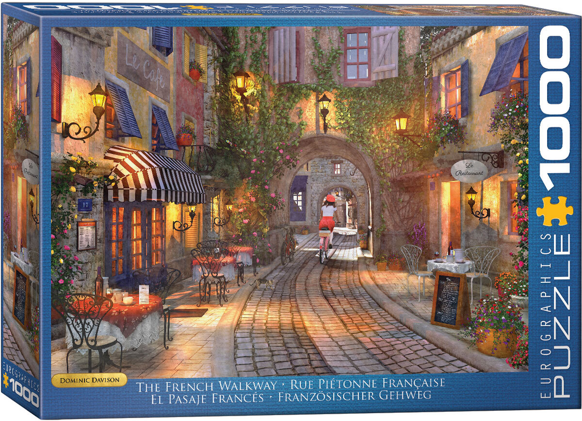 پازل یوروگرافیک اسمارت کات طرح The French Walkway