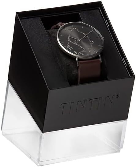  ساعت مچی بند چرمی تن تن 