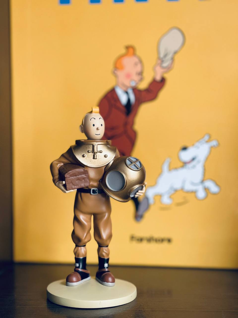  فیگور تن تن مدل تن تن غواص | کتابفروشی آرتبوک ایران 