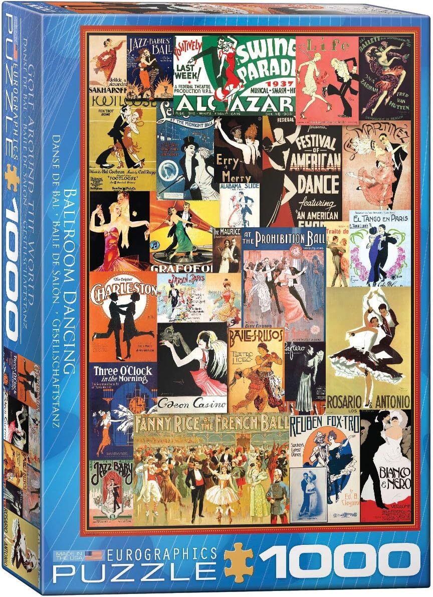 پازل یوروگرافیک 1000 تکه Ballroom Dancing