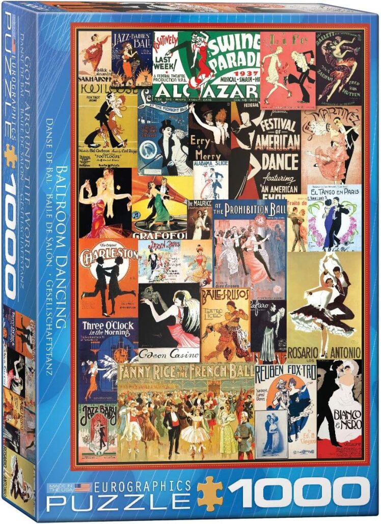 پازل یوروگرافیک 1000 تکه Ballroom Dancing