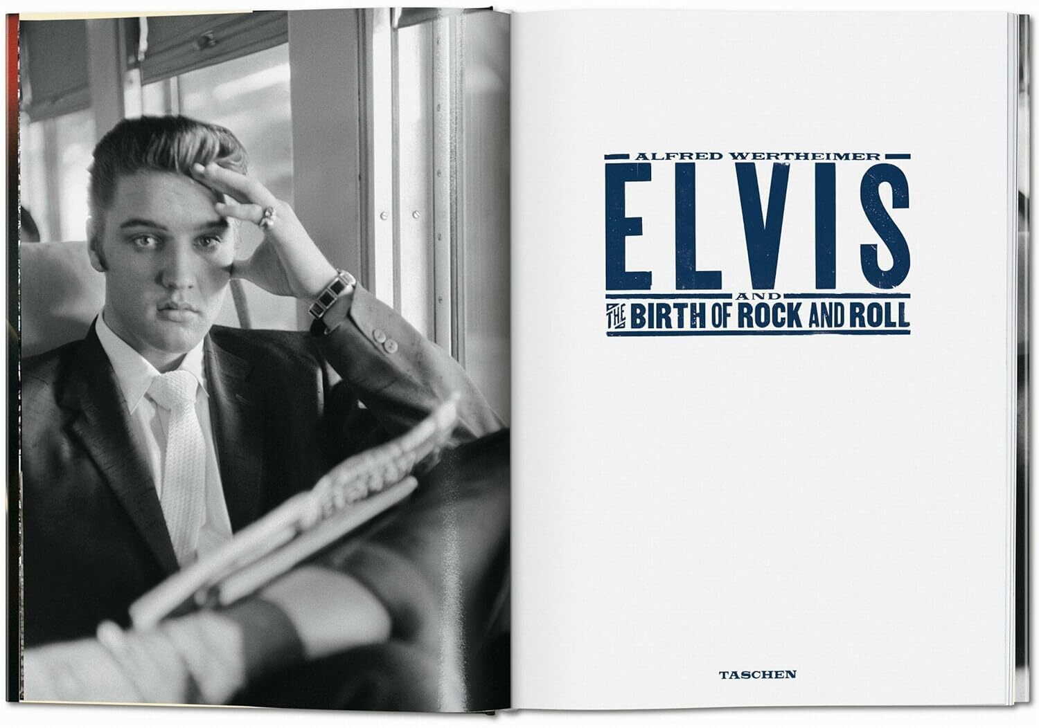 کتاب انتشارات تاشن Alfred Wertheimer. Elvis and the Birth of Rock and Roll