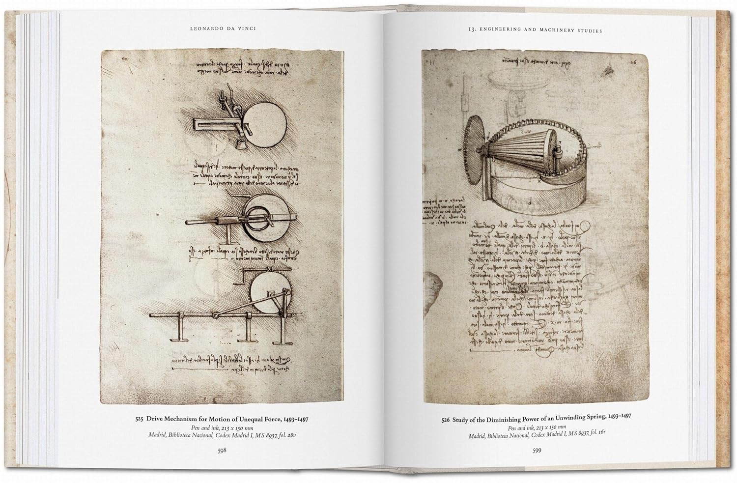  کتاب تاشن Leonardo. The Complete Drawings 