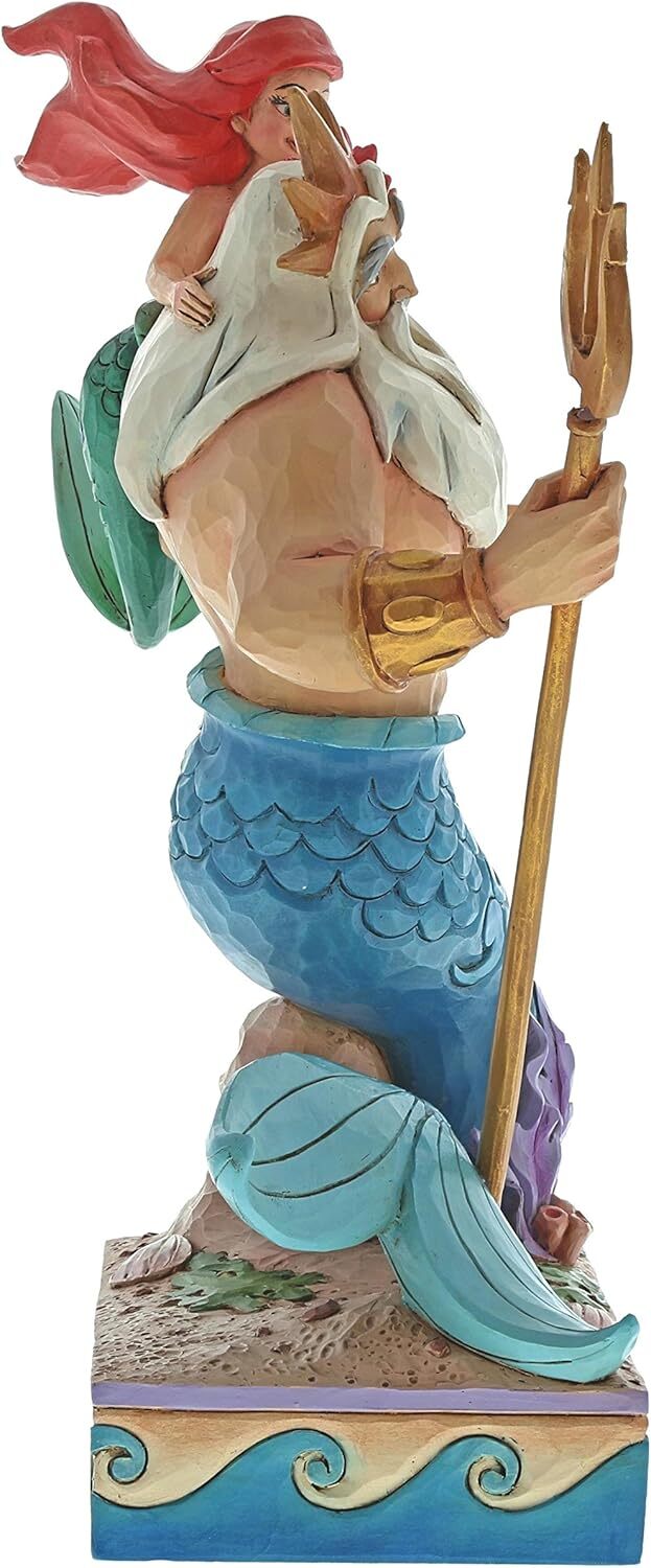 Little Mermaid Ariel and Triton Figurine