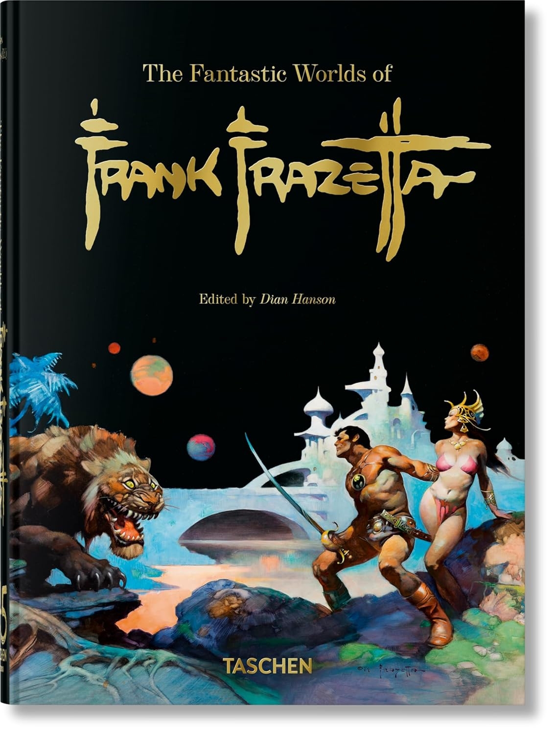  کتاب The Fantastic Worlds of Frank Frazetta انتشارات تاشن 