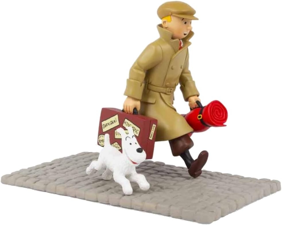  فیگور تن تن و میلو مدل Tintin and Snowy they arrive 
