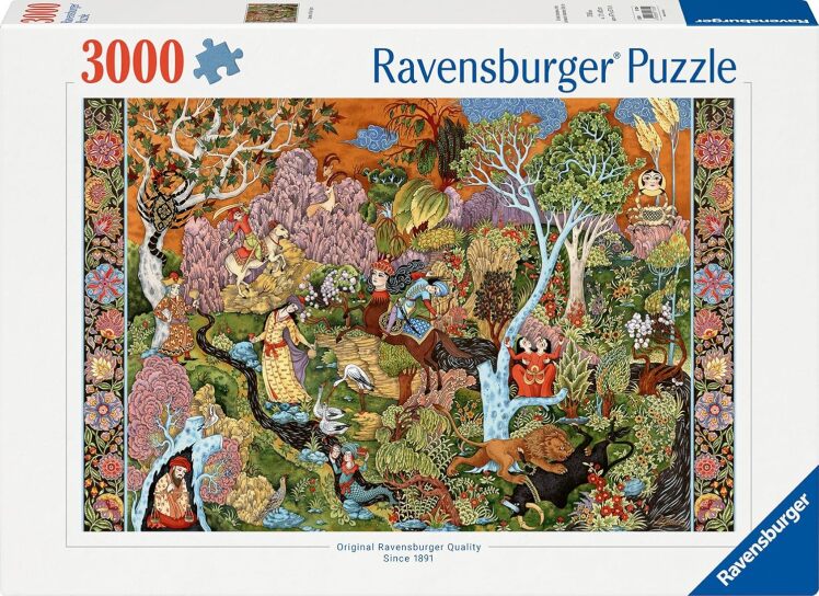 پازل 3000 تکه رونزبرگر مدل Garden of Sun Signs