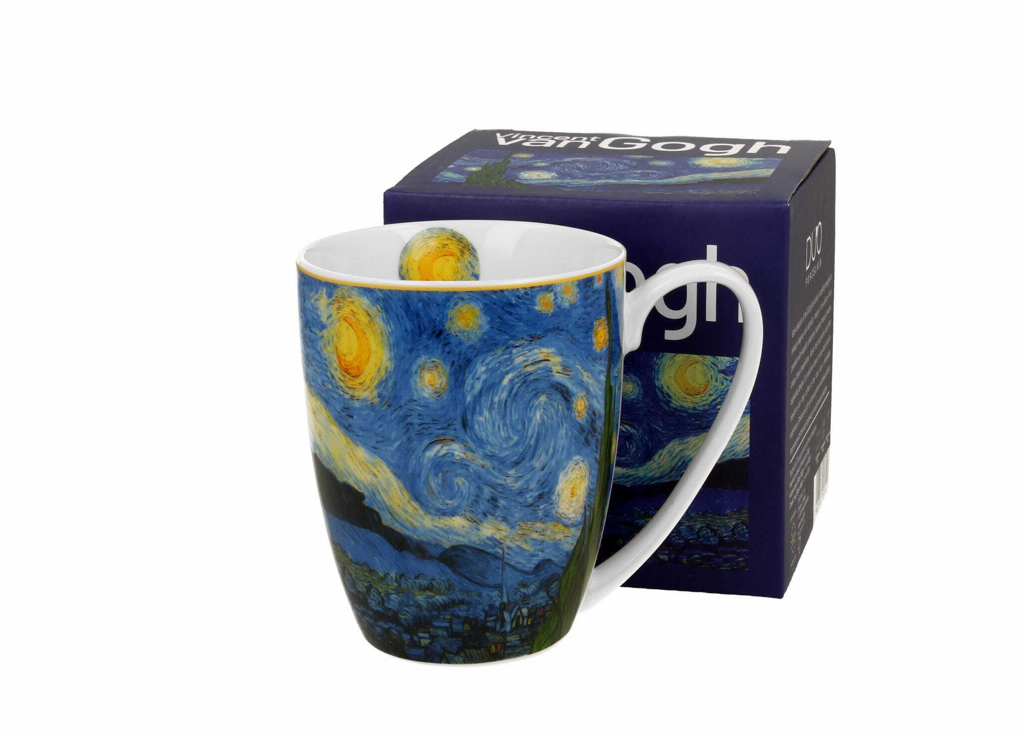  ماگ کلاسیک طرح نقاشی شب پرستاره اثر ونگوگ 