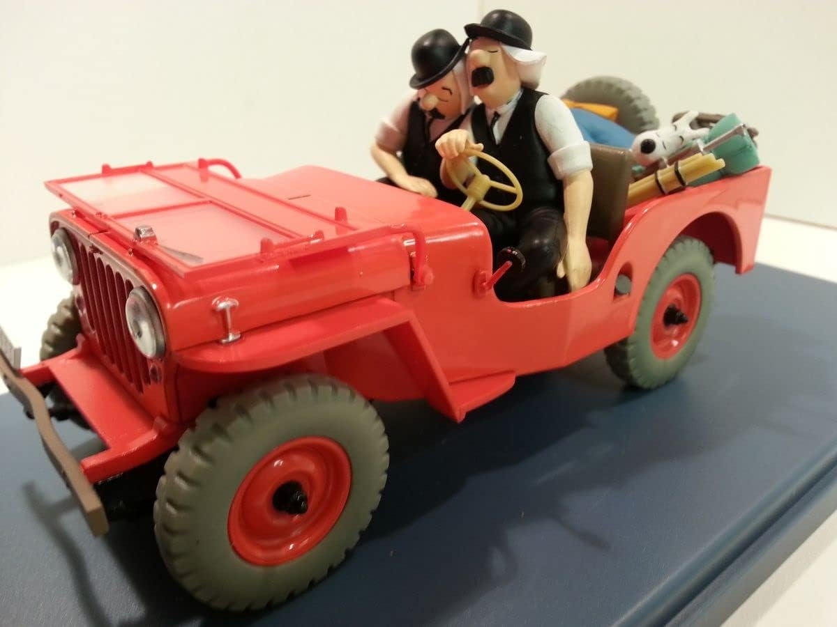  ماشین تن تن Tintin The Red Jeep 