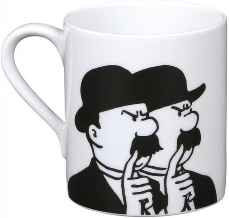 ماگ اورجینال تن تن مدل صورت دوپون ها