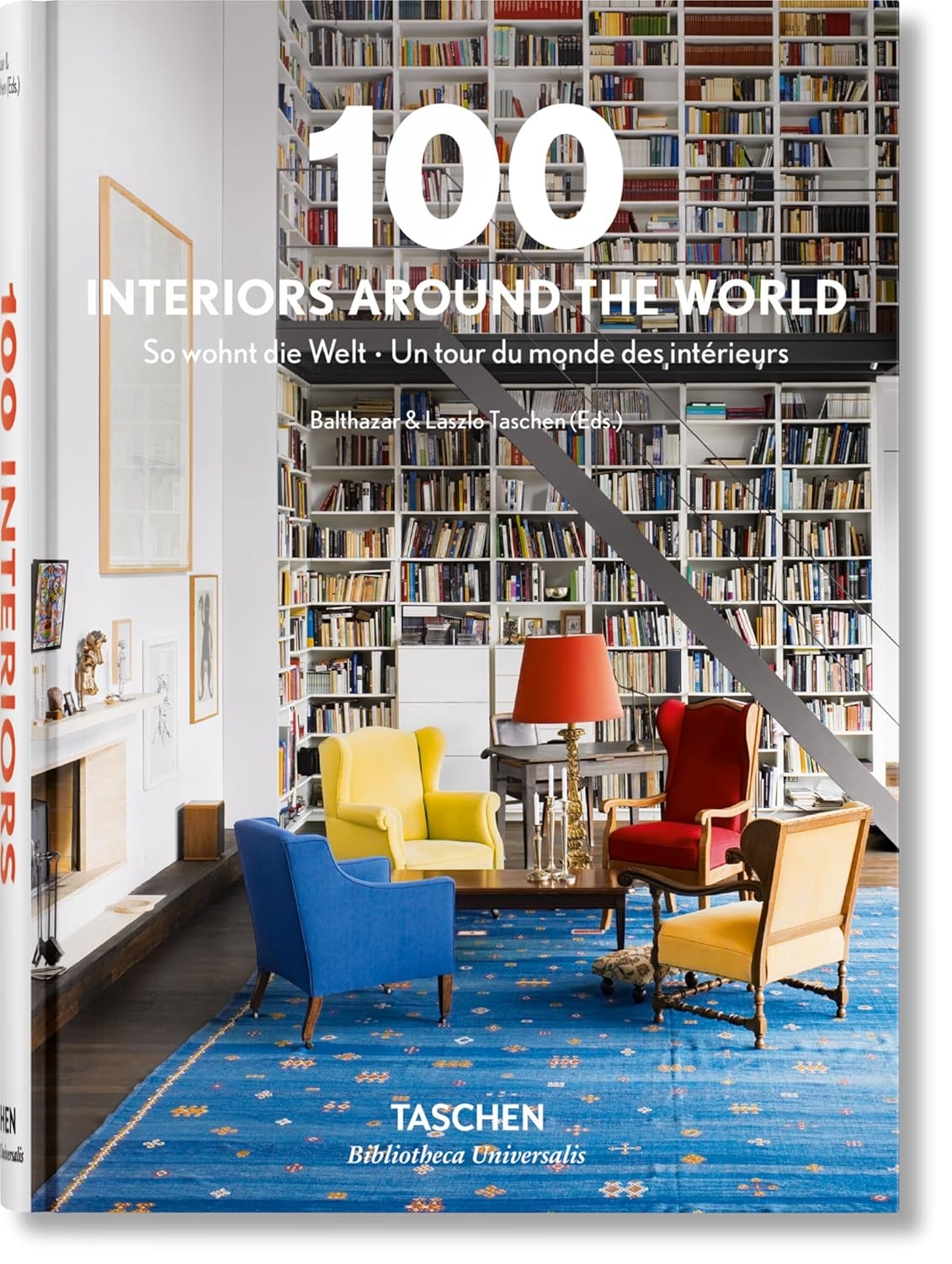  کتاب 100 Interiors Around the World انتشارات تاشن 