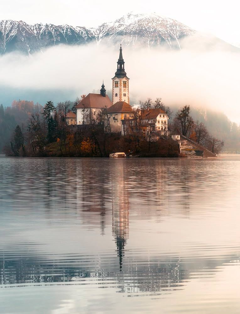  پازل ۱۵۰۰ تکه راونزبرگر طرح The Island of Wishes Bled 
