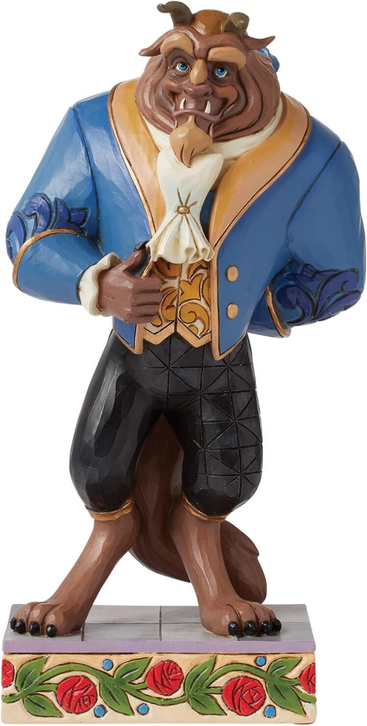 مجسمه دیزنی مدل Beauty and The Beast Wearing a Suit