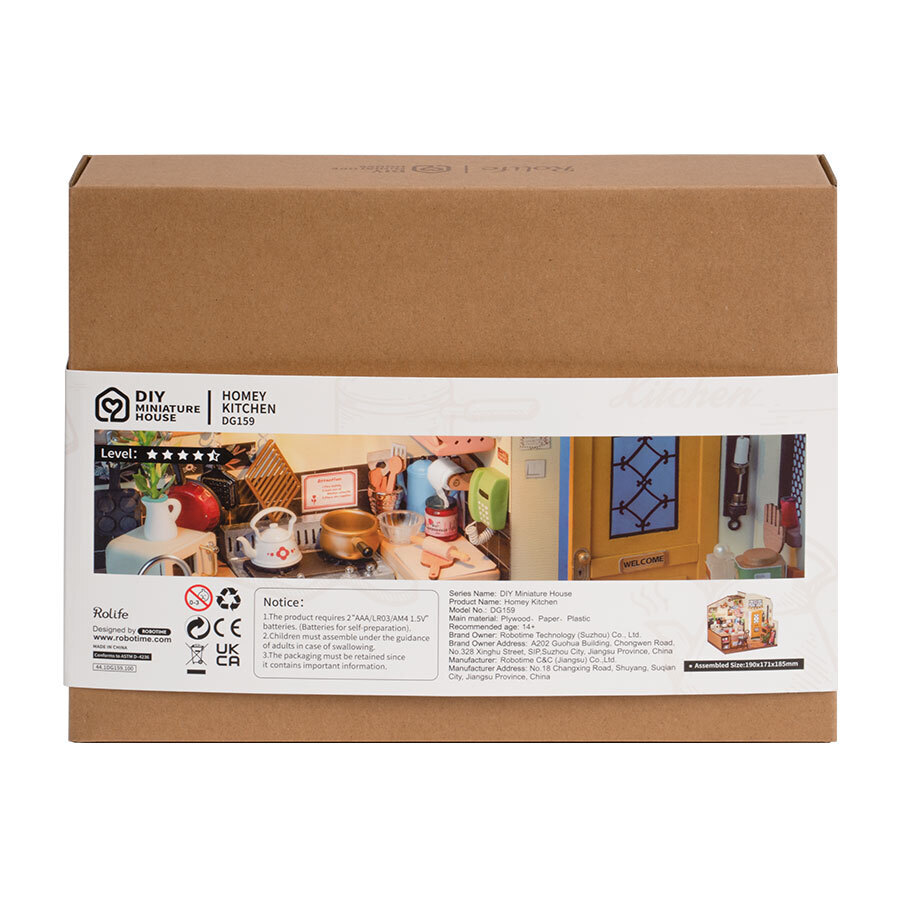  پازل مینیاتوری روبوتایم طرح Cozy Kitchen 