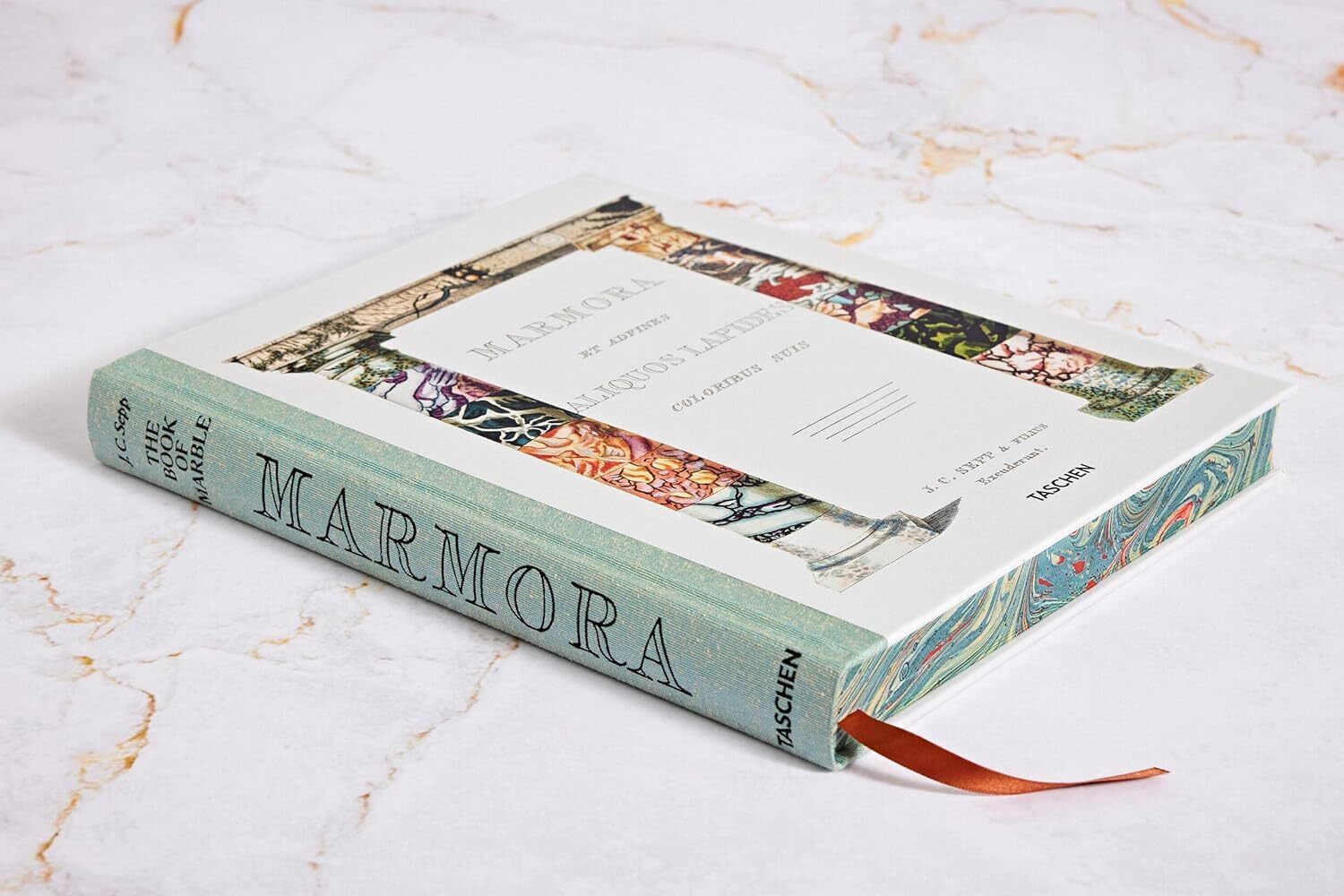  کتاب Jan Christiaan Sepp. The Book of Marble انتشارات تاشن 
