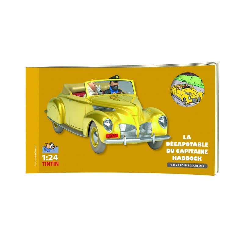  ماشین کلکسیونی تن تن و میلو کروک زرد 