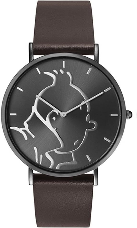 ساعت مچی بند چرمی تن تن مدل classic 