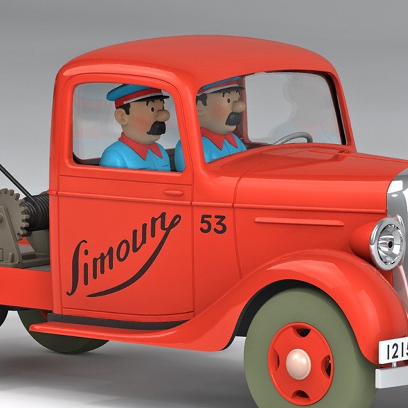  ماشین تن تن mr simoun’s tow truck 