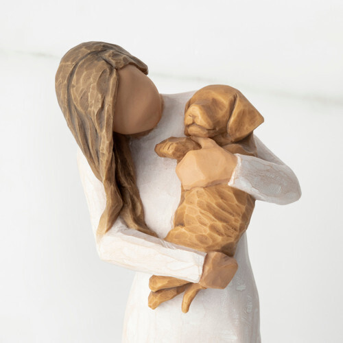  willowtree adorable you golden dog 