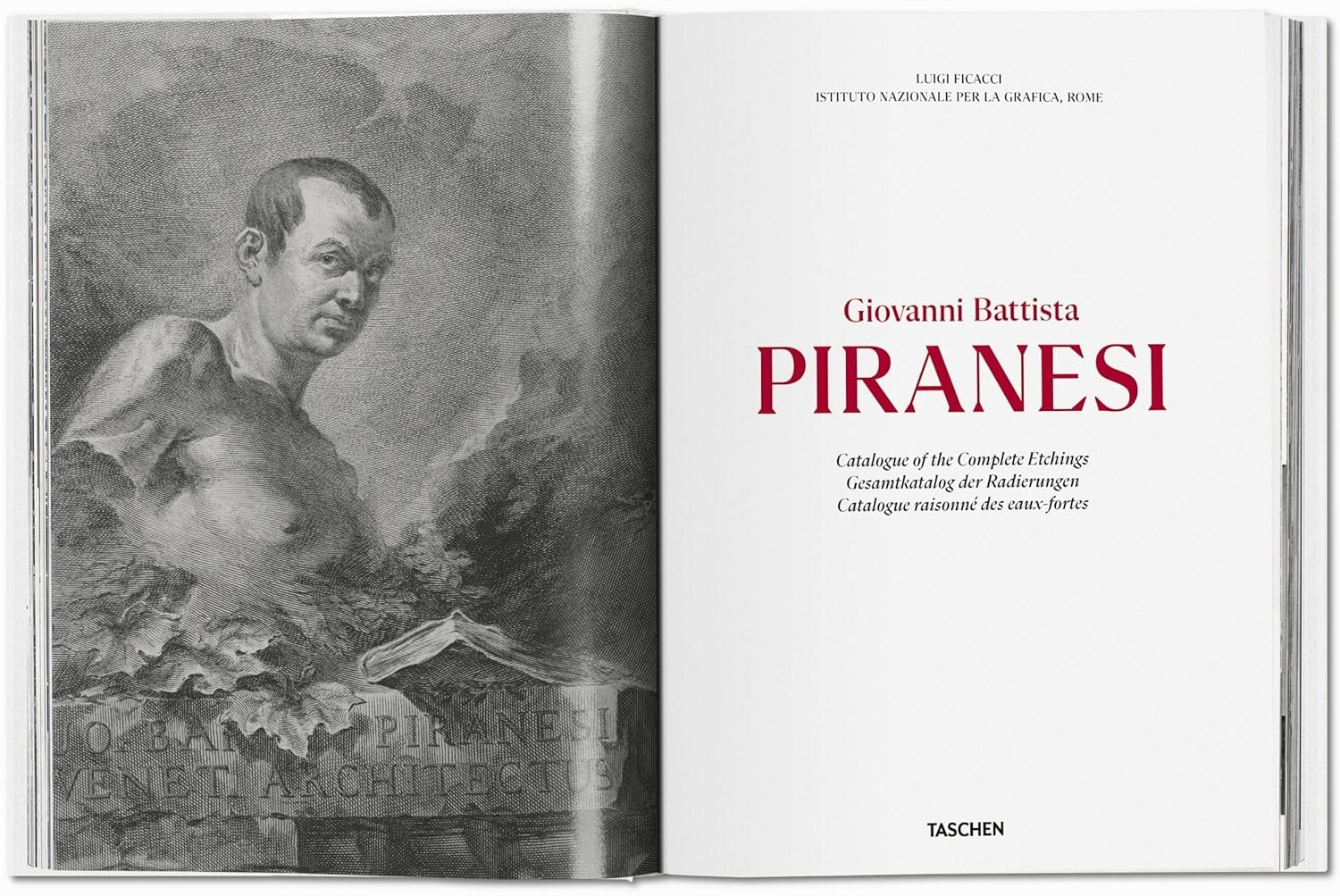  کتاب تاشن Piranesi 