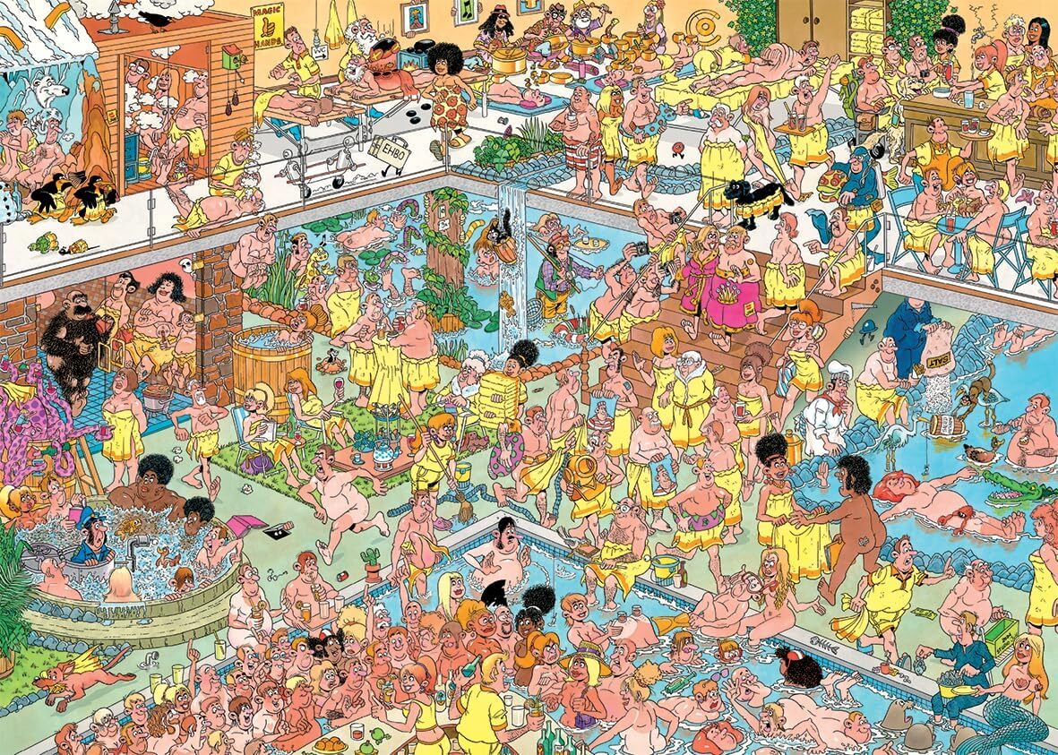 پازل 1000 تکه جامبو طرح Not So Wellness | کتابفروشی آرتبوک ایران