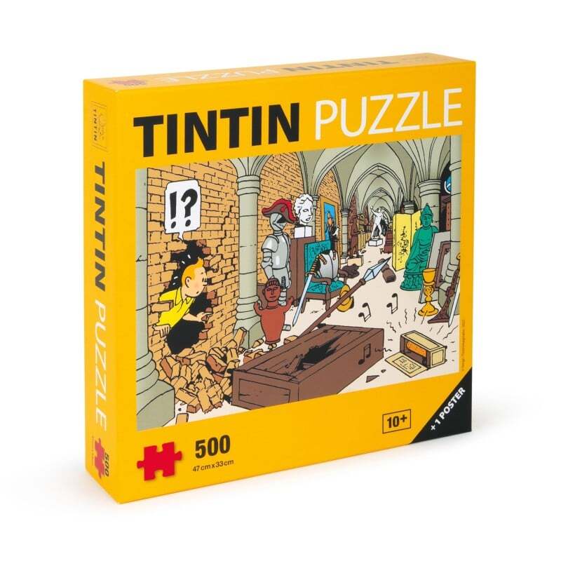 پازل500 تکه تن تن طرح TREASURE CASTLE