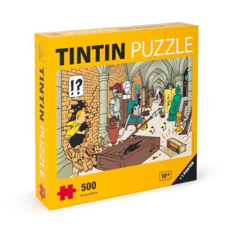 پازل500 تکه تن تن طرح TREASURE CASTLE