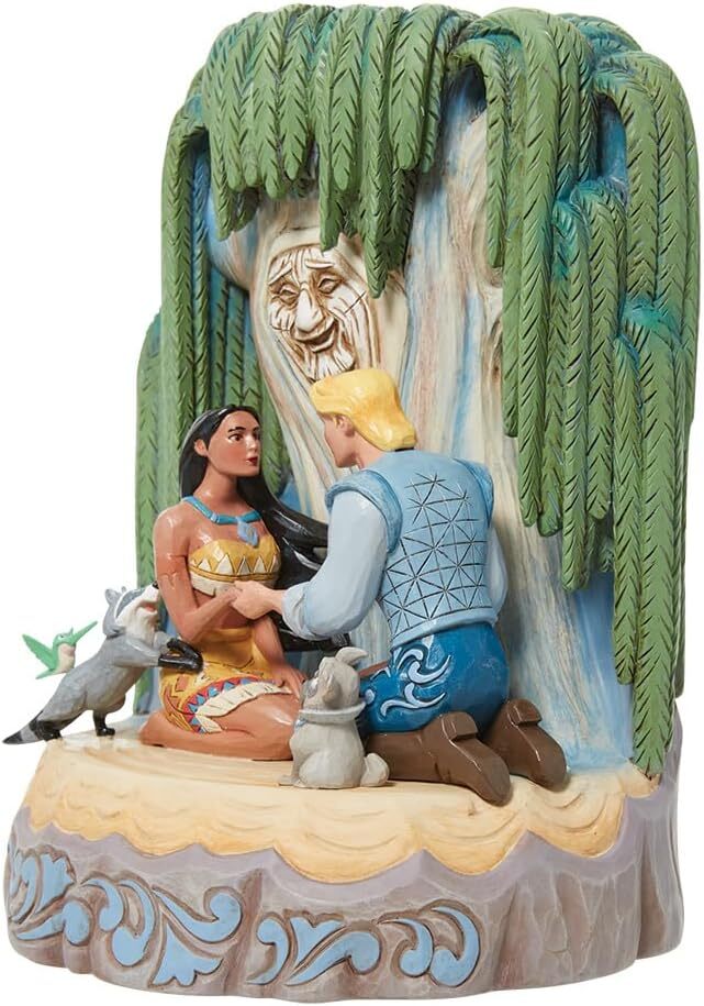 Enesco Gift Pocahontas Carved by Heart
