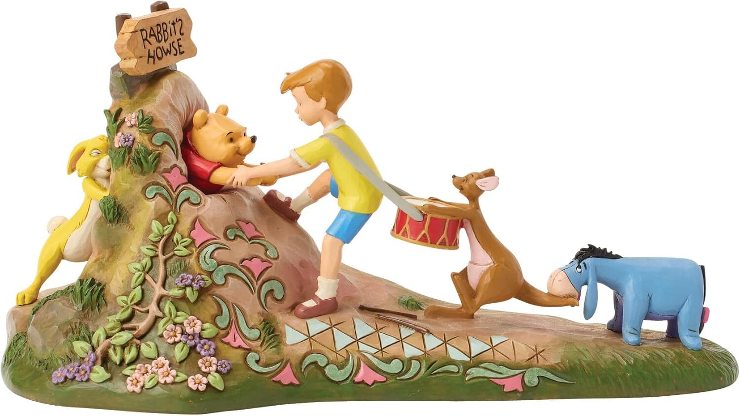 مجسمه دیزنی مدل Pooh & Friends Rabbit House