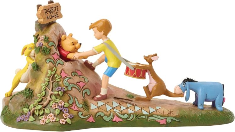 مجسمه دیزنی مدل Pooh & Friends Rabbit House
