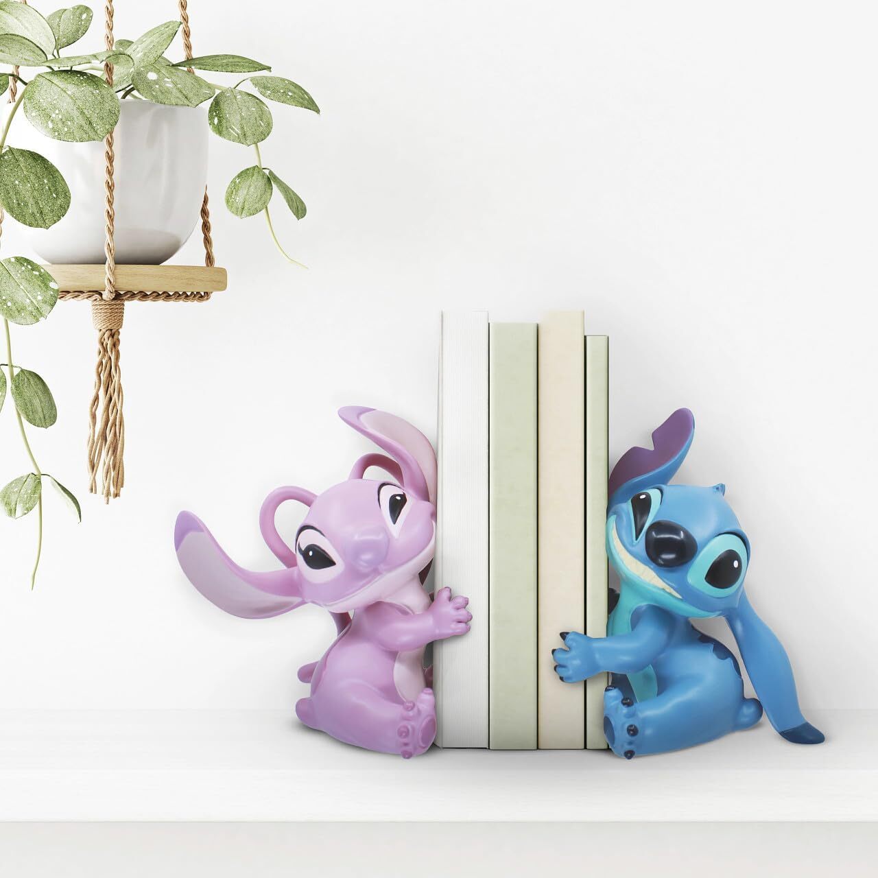  مجسمه دیزنی Stitch & Angel Bookend 