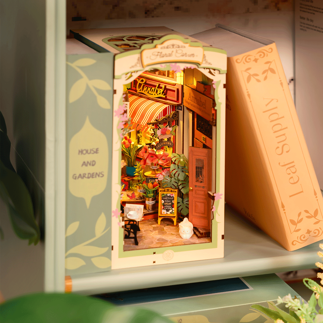  پازل های چوبی روبوتایم طرح Floral Corner 