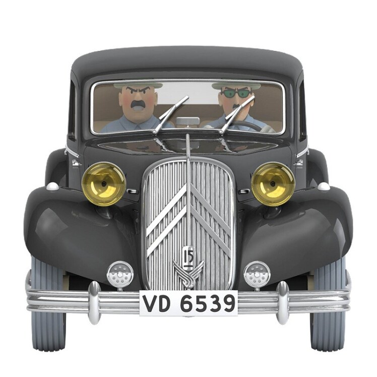 ماشین تن تن Black Citroen 15cv 