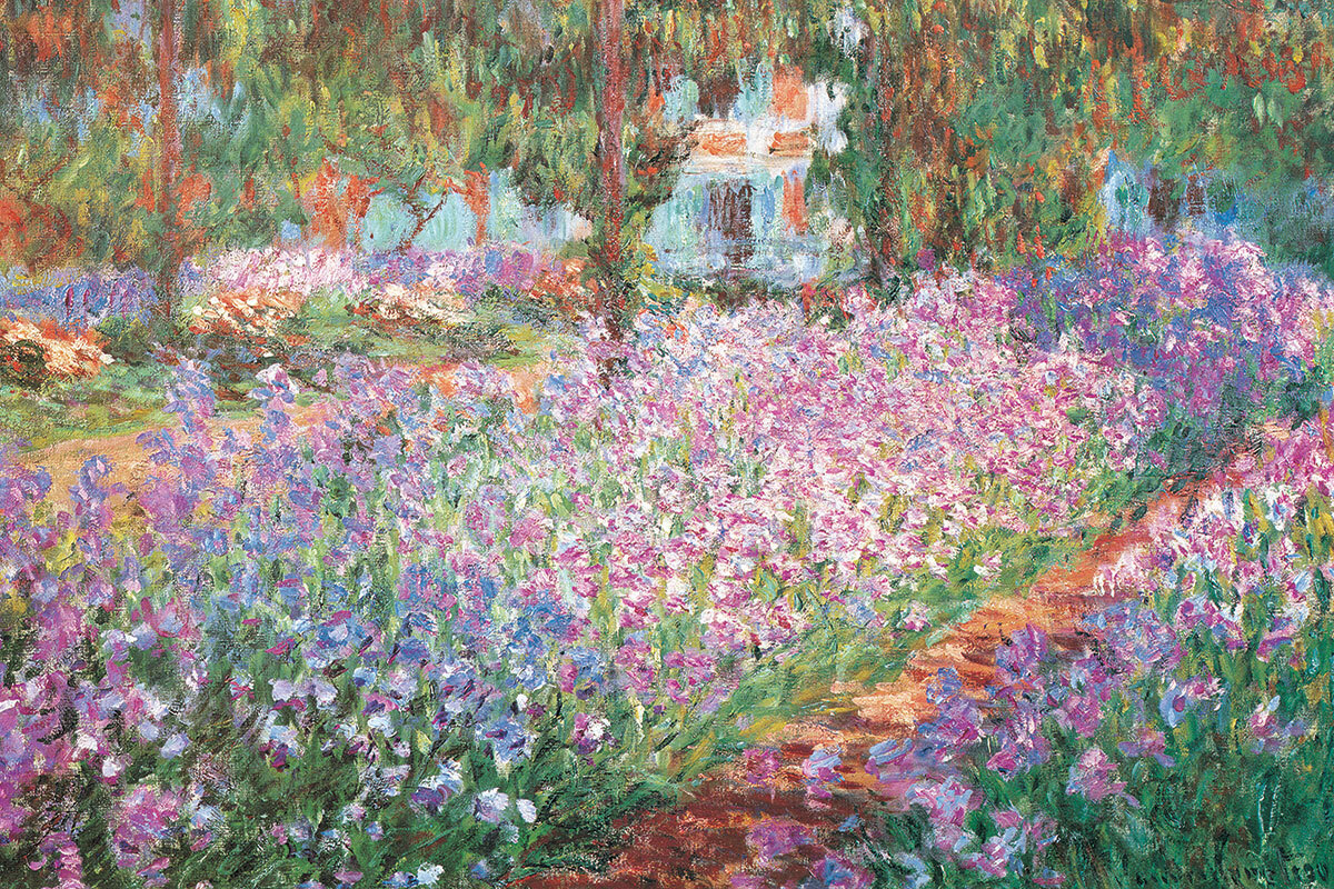  پازل یوروگرافیک 1000 تکه طرح Monet's Garden 